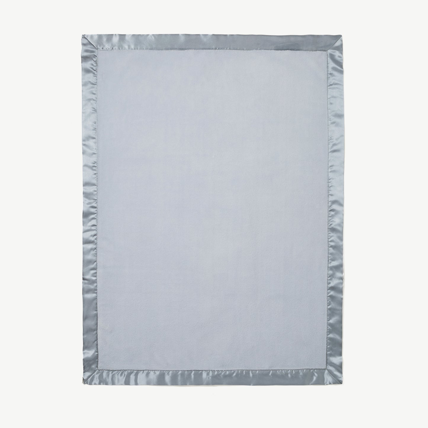 Pale Blue Coral Fleece Baby Stroller Blanket