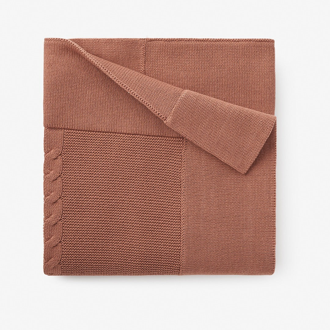 Rust discount baby blanket