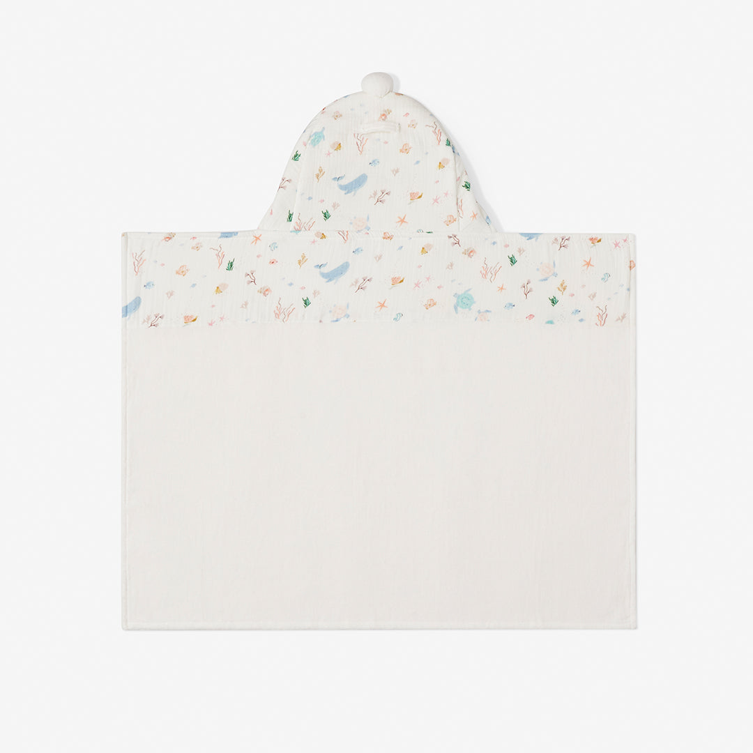 Ocean Adventure Organic Muslin Bathwrap
