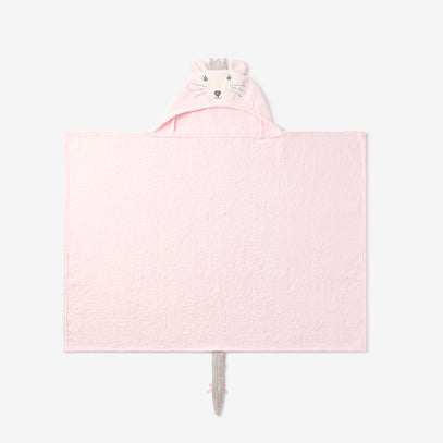 Mouse Hooded Baby Bath Wrap