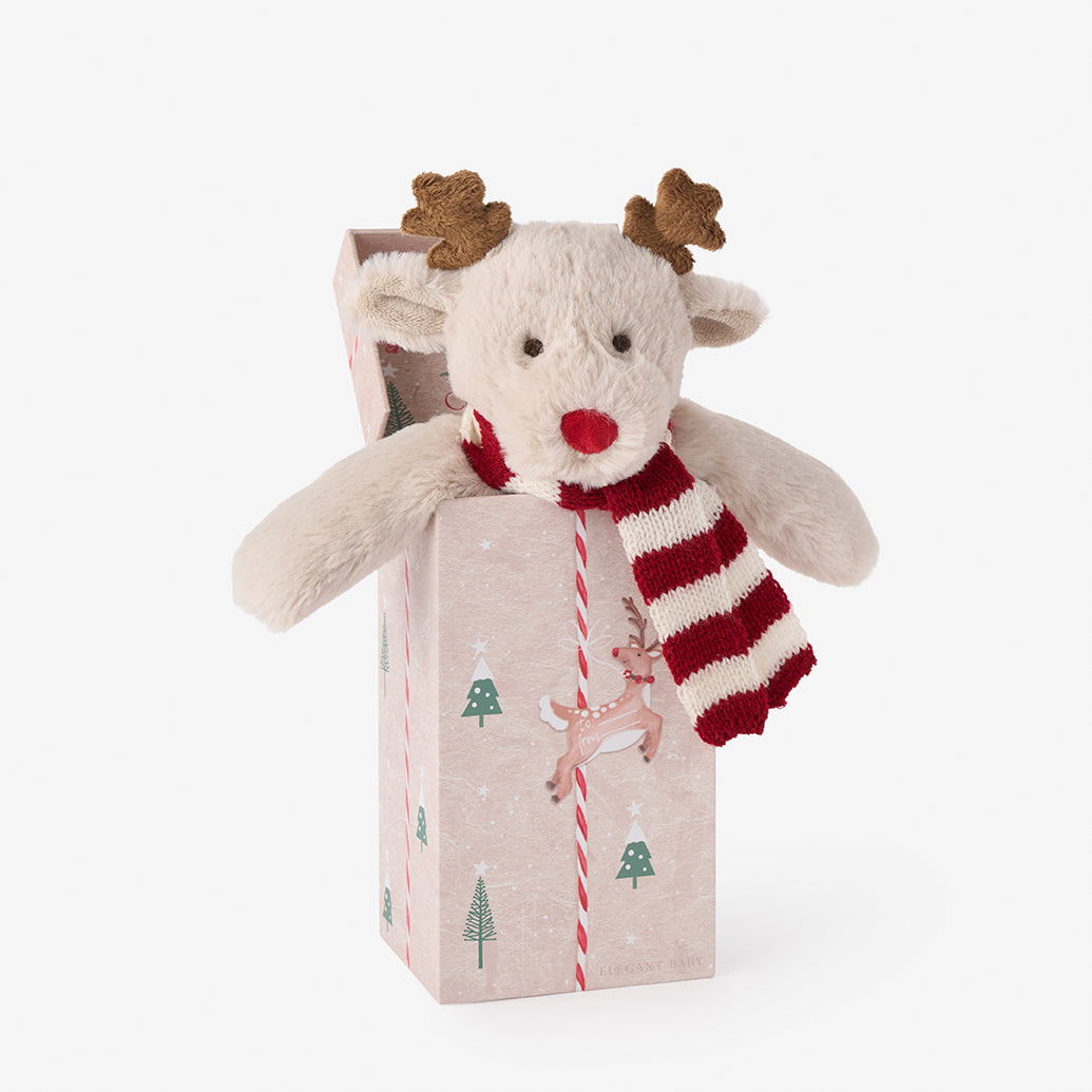 christmas reindeer stuffed animal