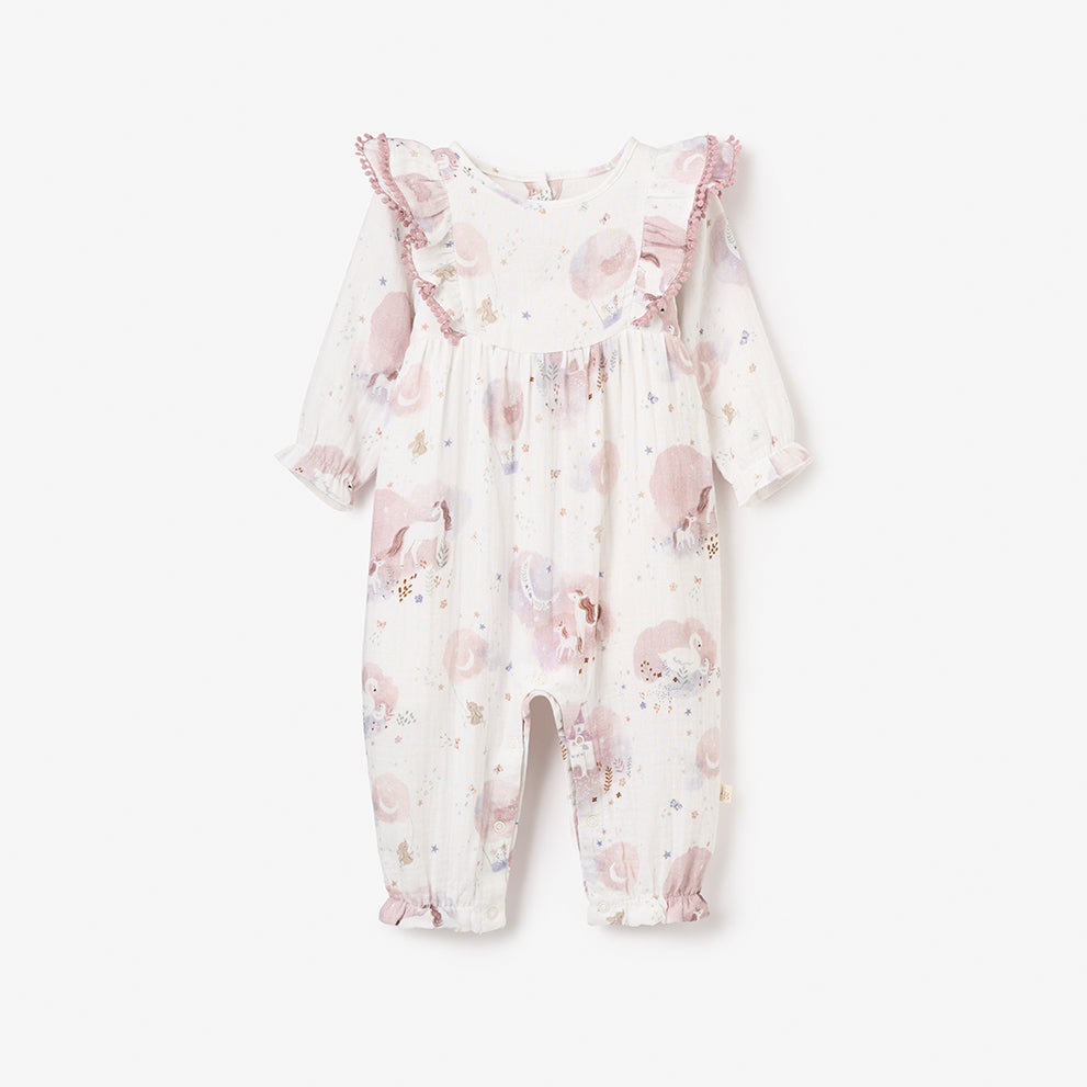 Fairytale Wonderland Organic Muslin Jumpsuit