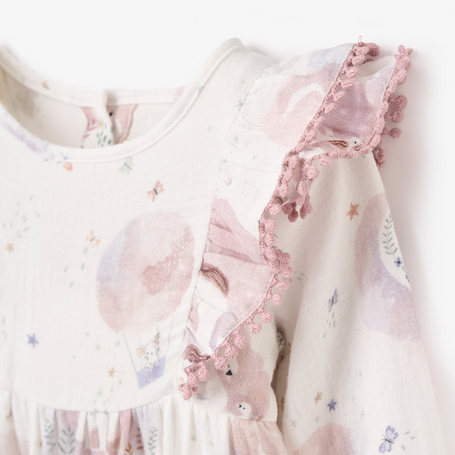 Fairytale Wonderland Organic Muslin Jumpsuit