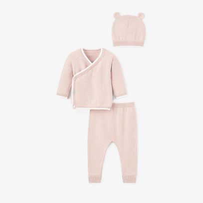 Blush Cashmere Baby Layette Set