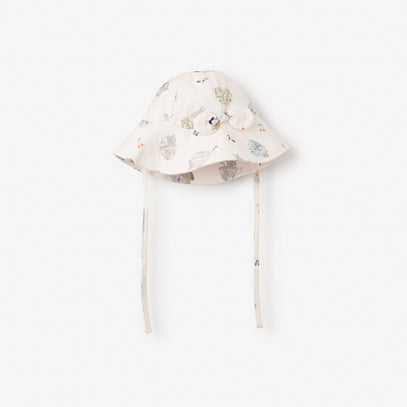 Tea Party Organic Muslin Sunhat