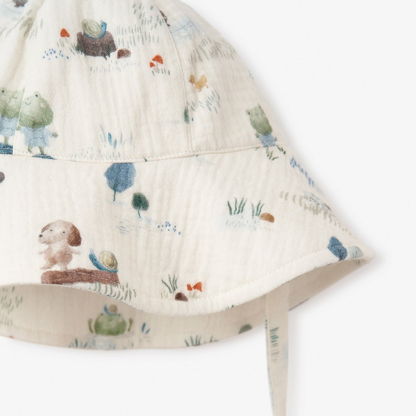 Pond Friends Organic Muslin Sunhat