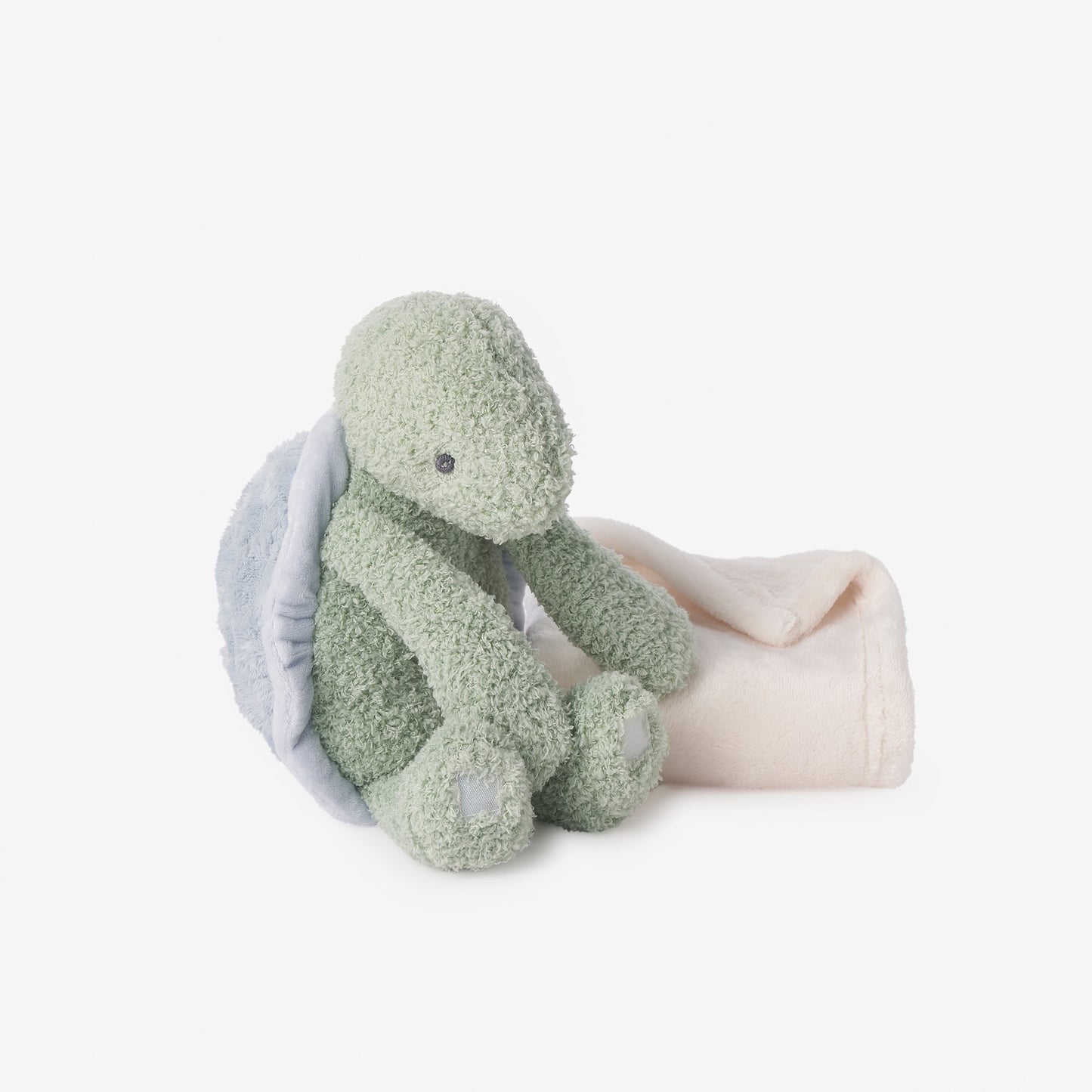 Turtle Mini Huggie Plush Toy & Blanket