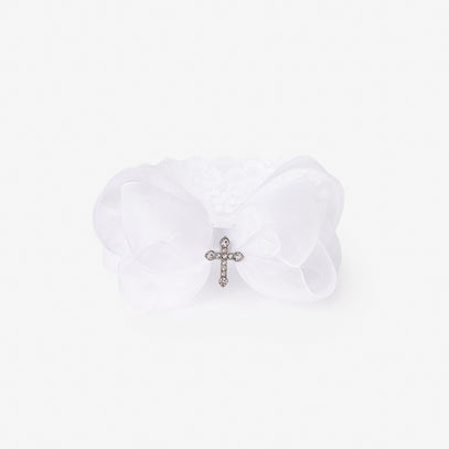 Christening Baby Girl Headband