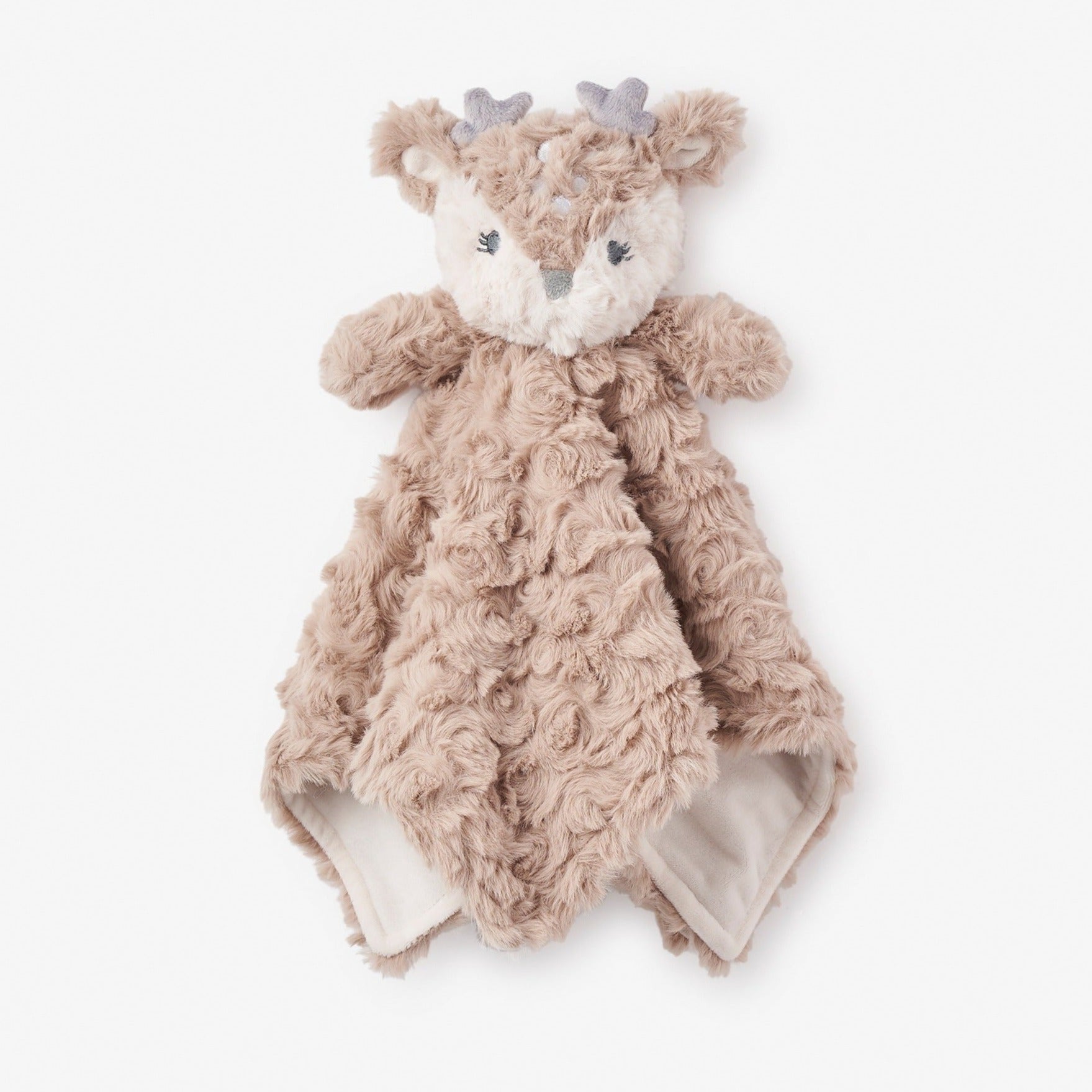 Plush Fawn Baby Security Blanket – Elegant Baby - Main Image