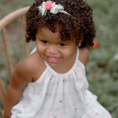 Strawberry Felt Baby Headband