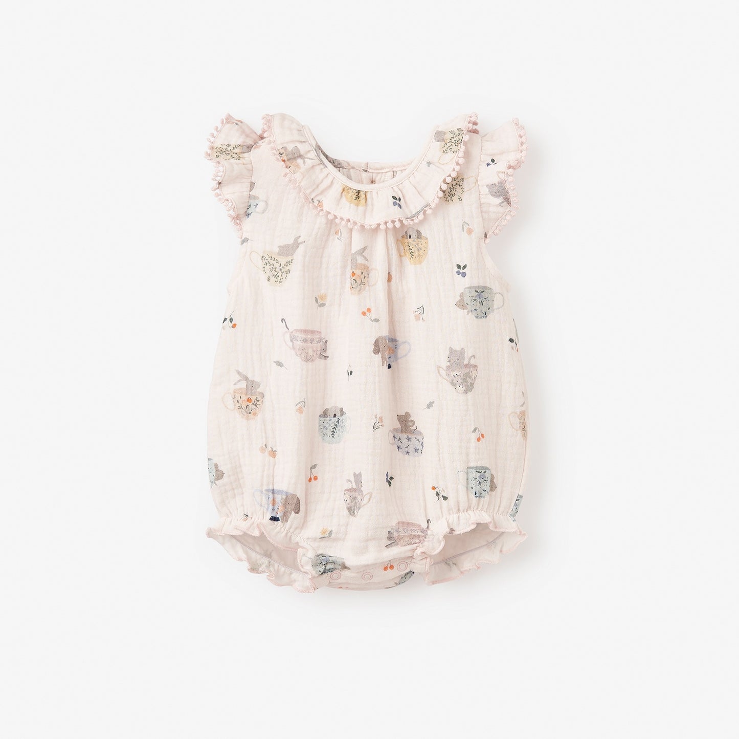 Tea Party Organic Muslin Bubble