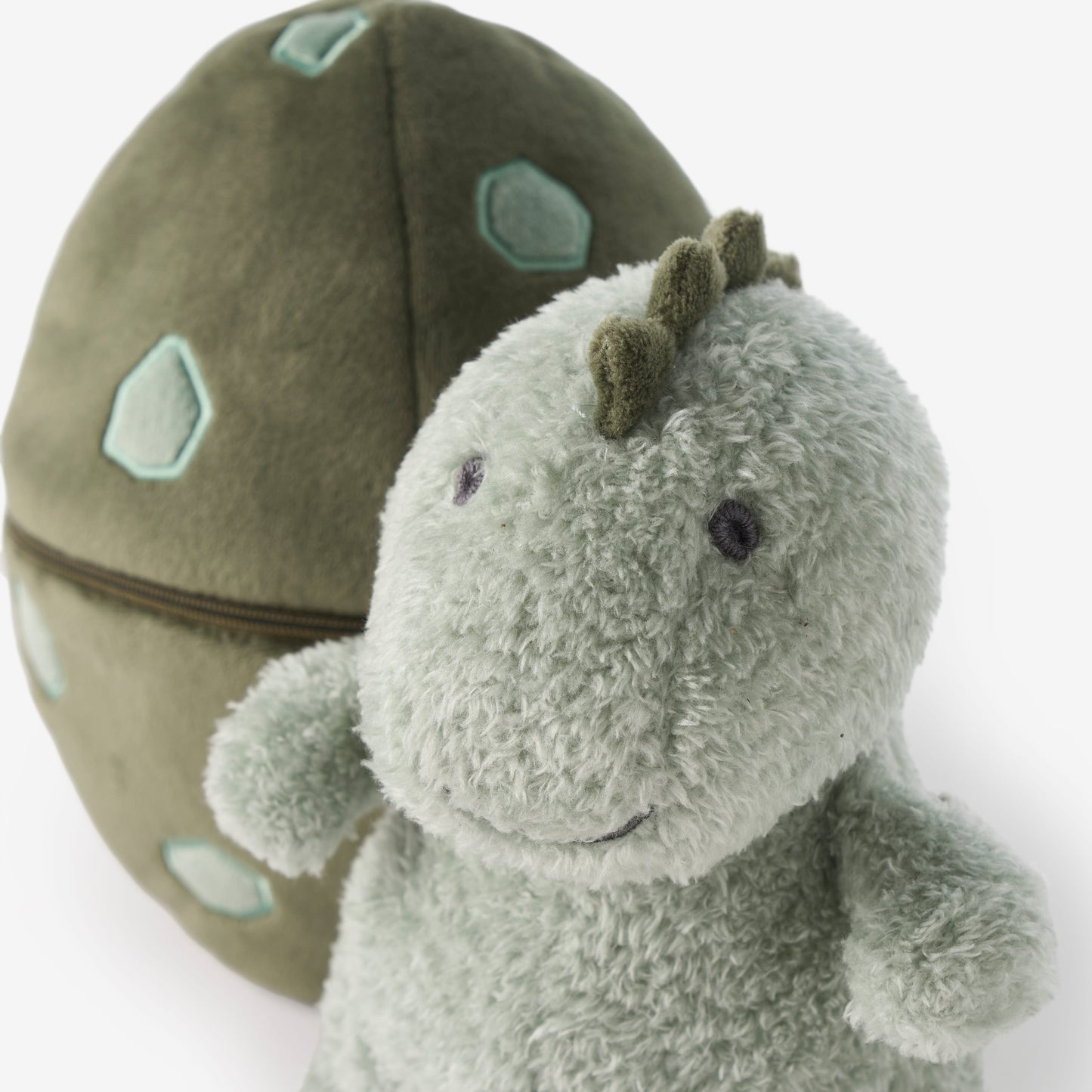Plush Baby Dino + Egg Activity Toy