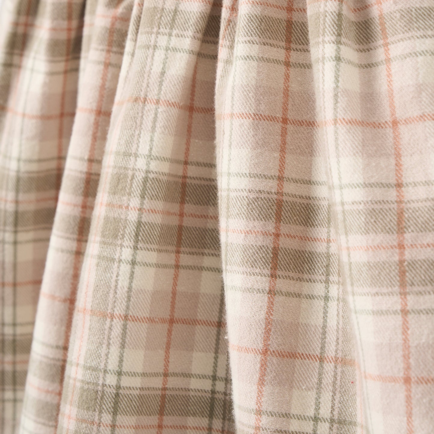 Plaid Ruffle Shoulder Dress & Bloomer Set