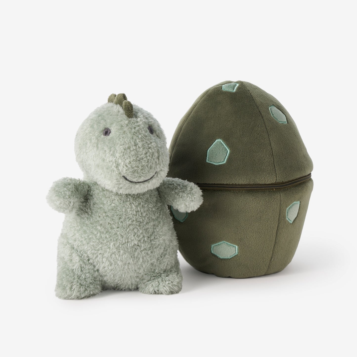 Plush Baby Dino + Egg Activity Toy