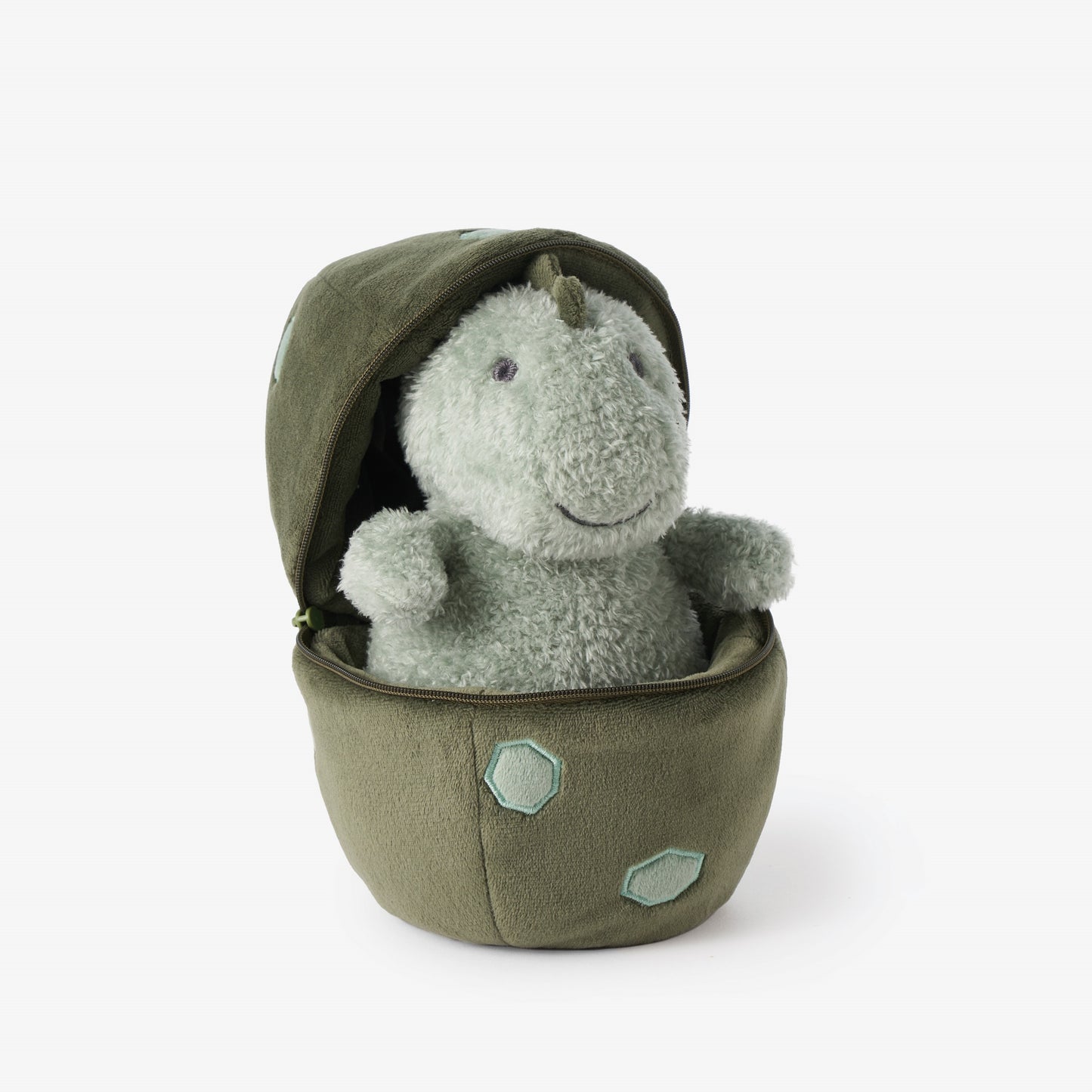 Plush Baby Dino + Egg Activity Toy