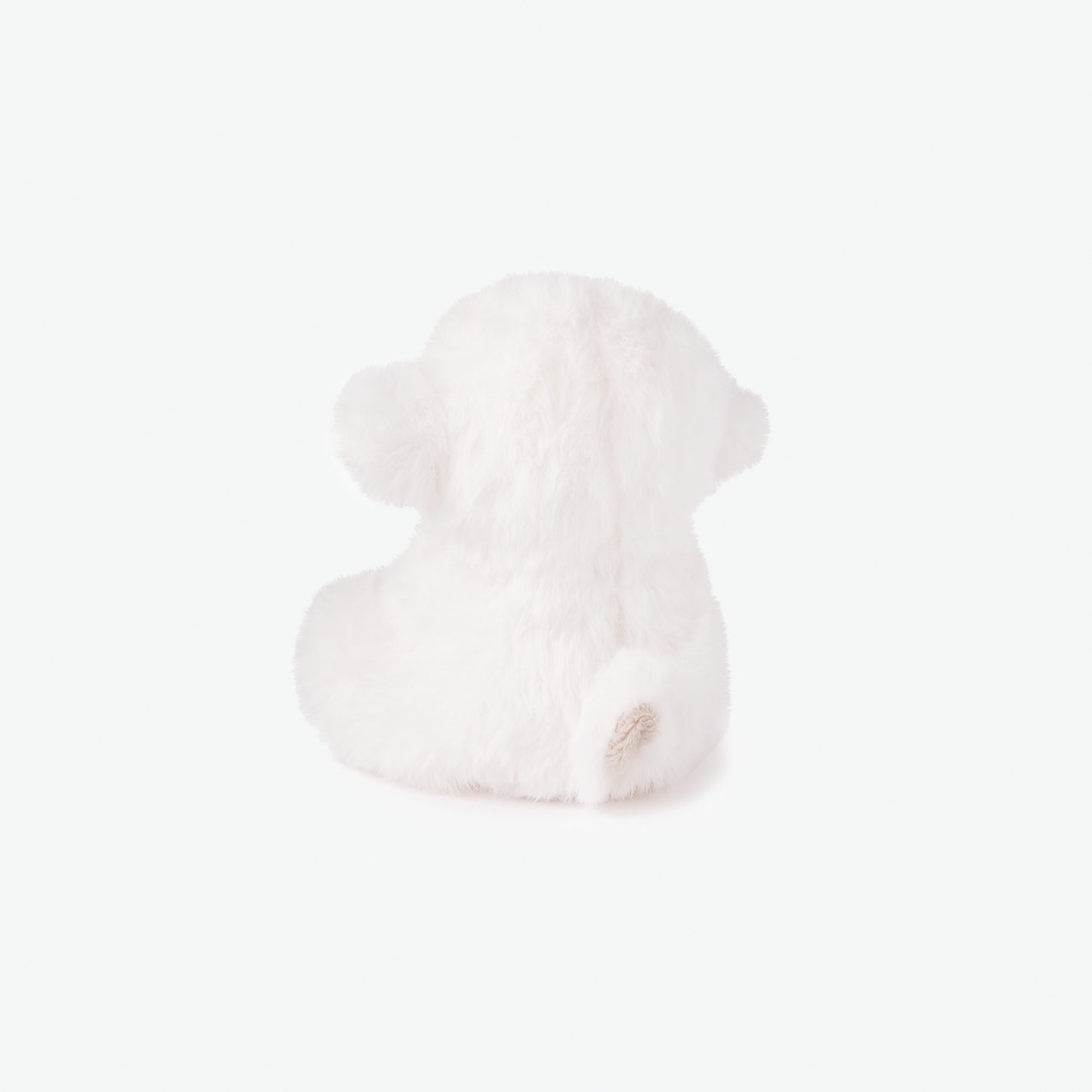 Plush Lamb Wooden Ring Rattle