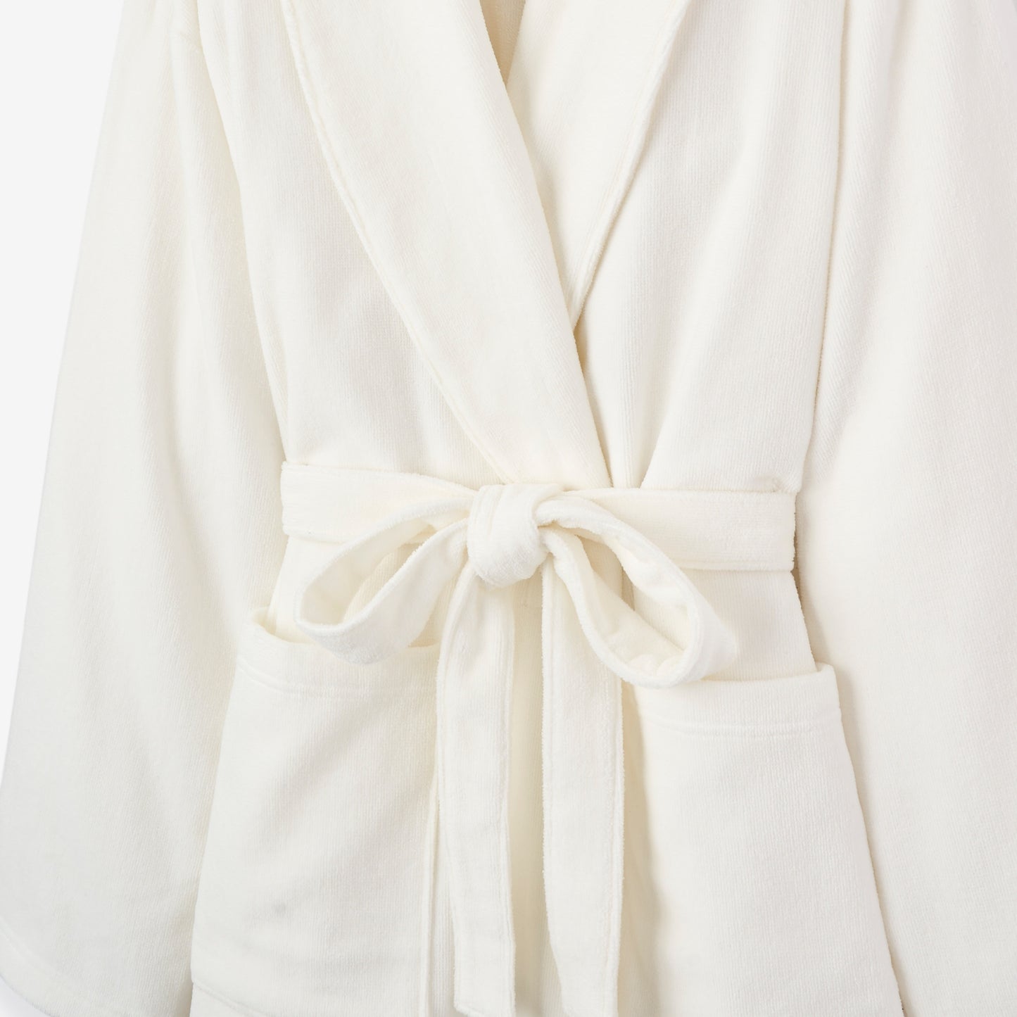 White Adult O/S Terry Bath Robe