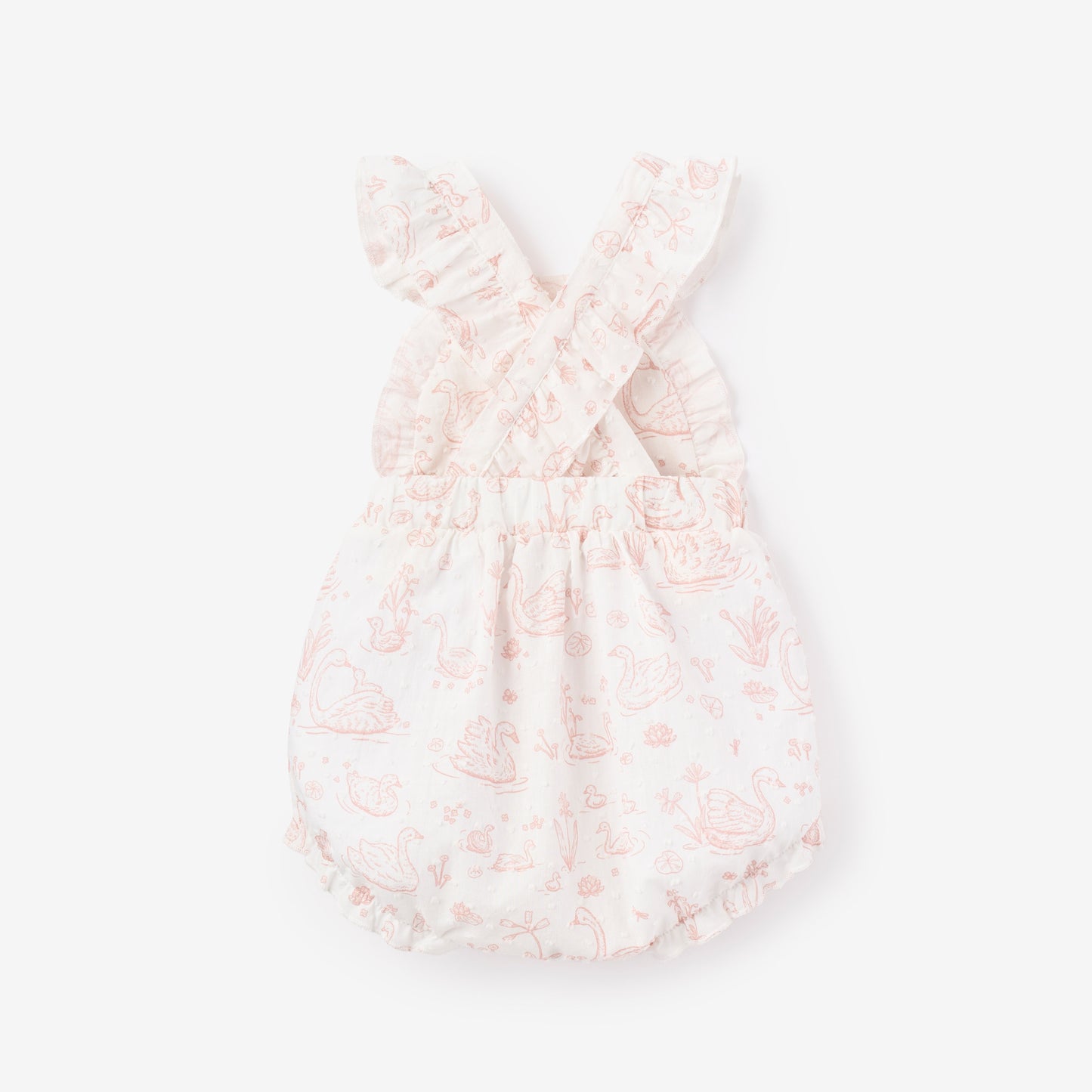 Swan Toile Swiss Dot Sunsuit