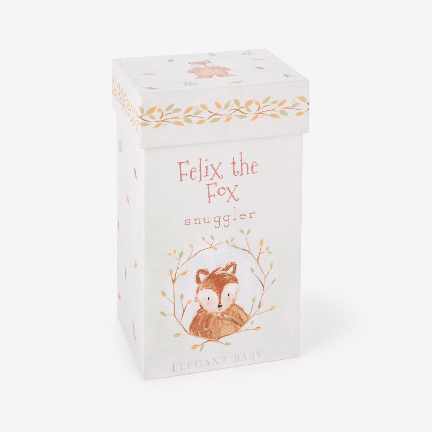 Felix Fox Snuggler Plush Security Blanket w/ Gift Box