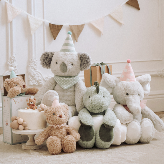 Pink Birthday Bedtime Huggie Accessories