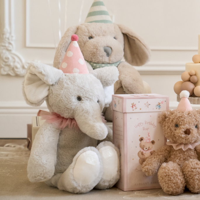 Pink Birthday Bedtime Huggie Accessories