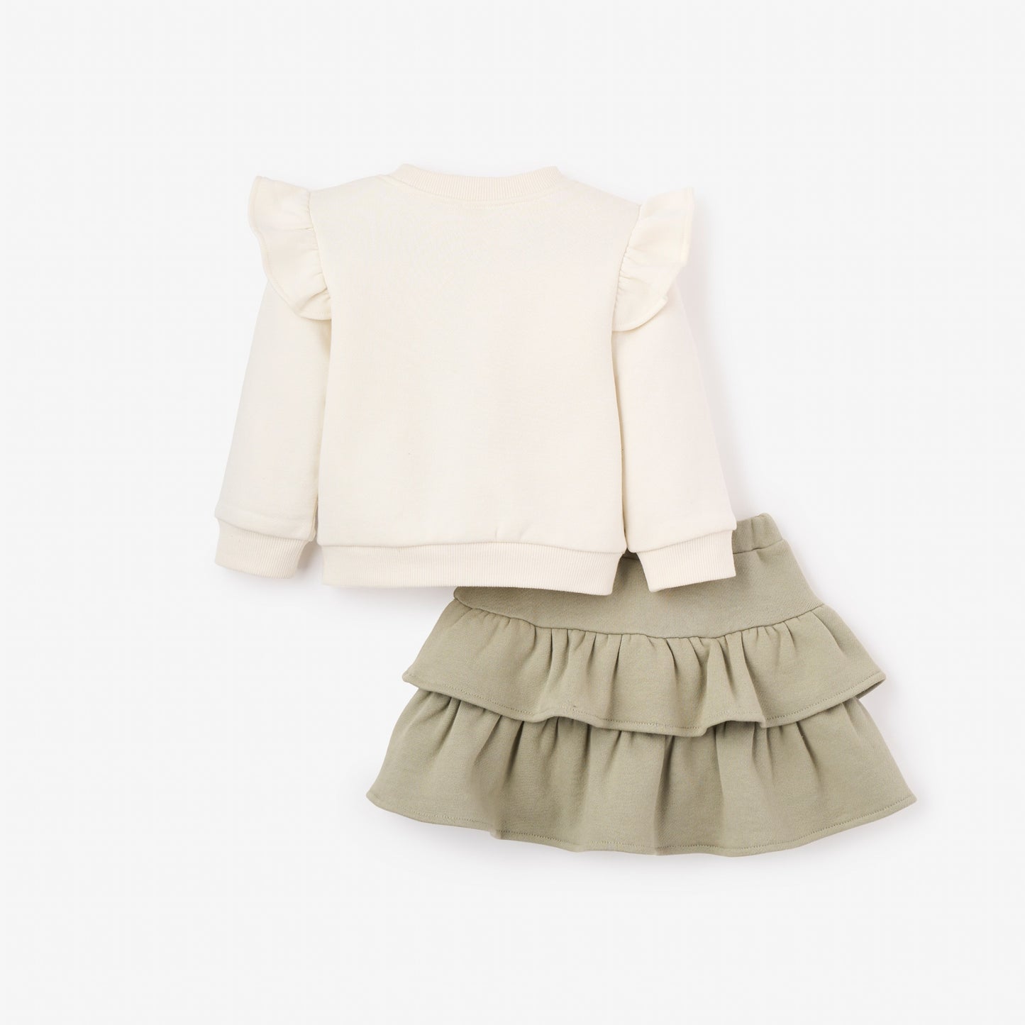 Magical Mouse Organic Fleece Pullover + Skirt Set