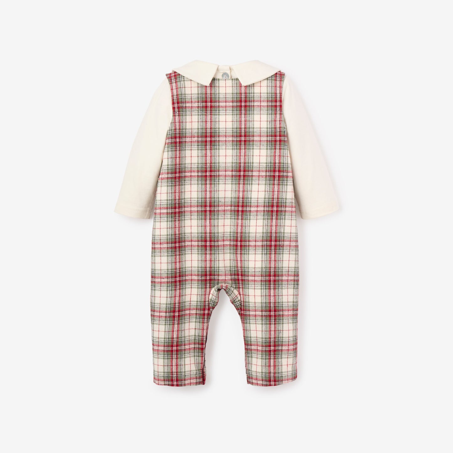 Winter Tartan Jon Jon + Shirt Set
