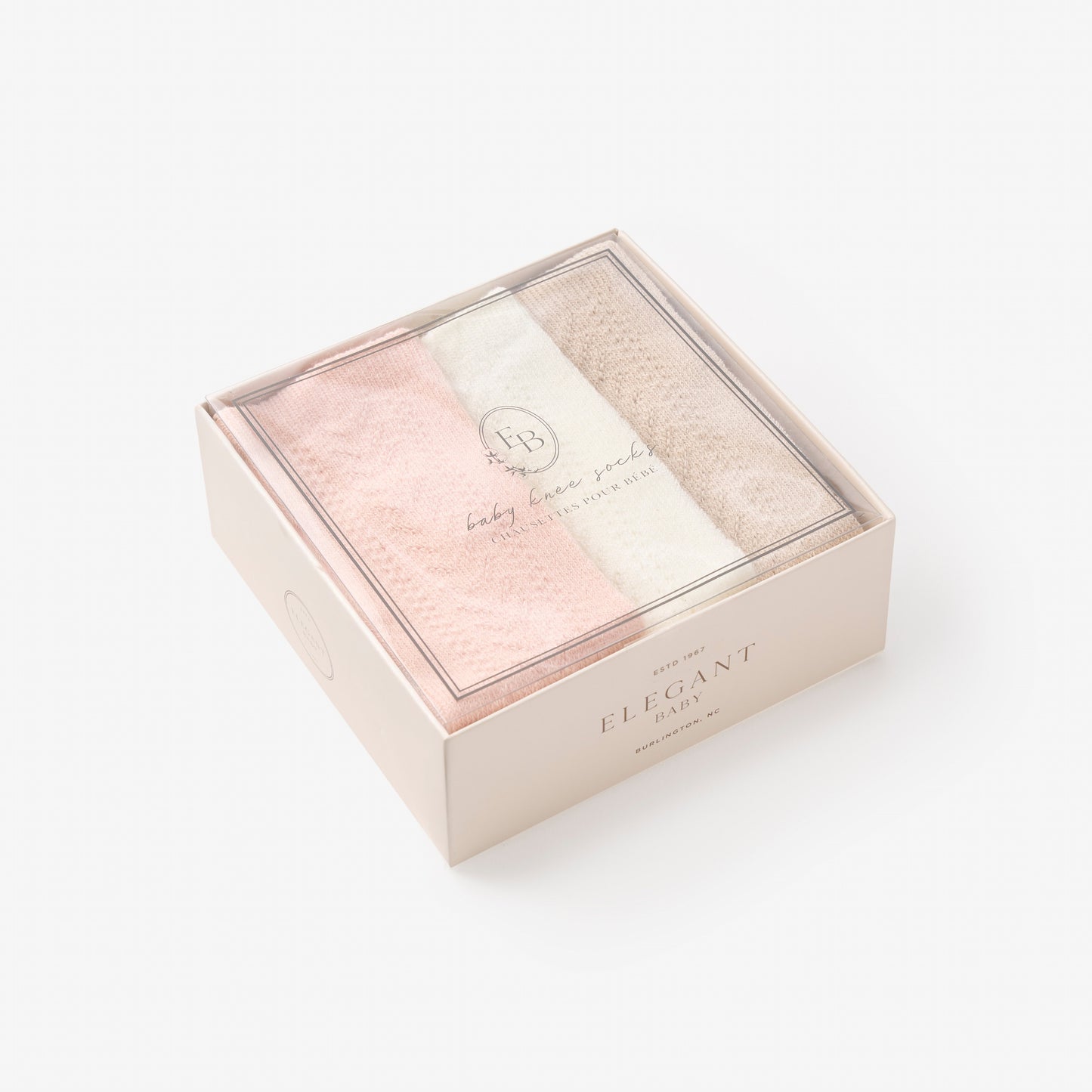 Pointelle Knee Sock Set - 3PK