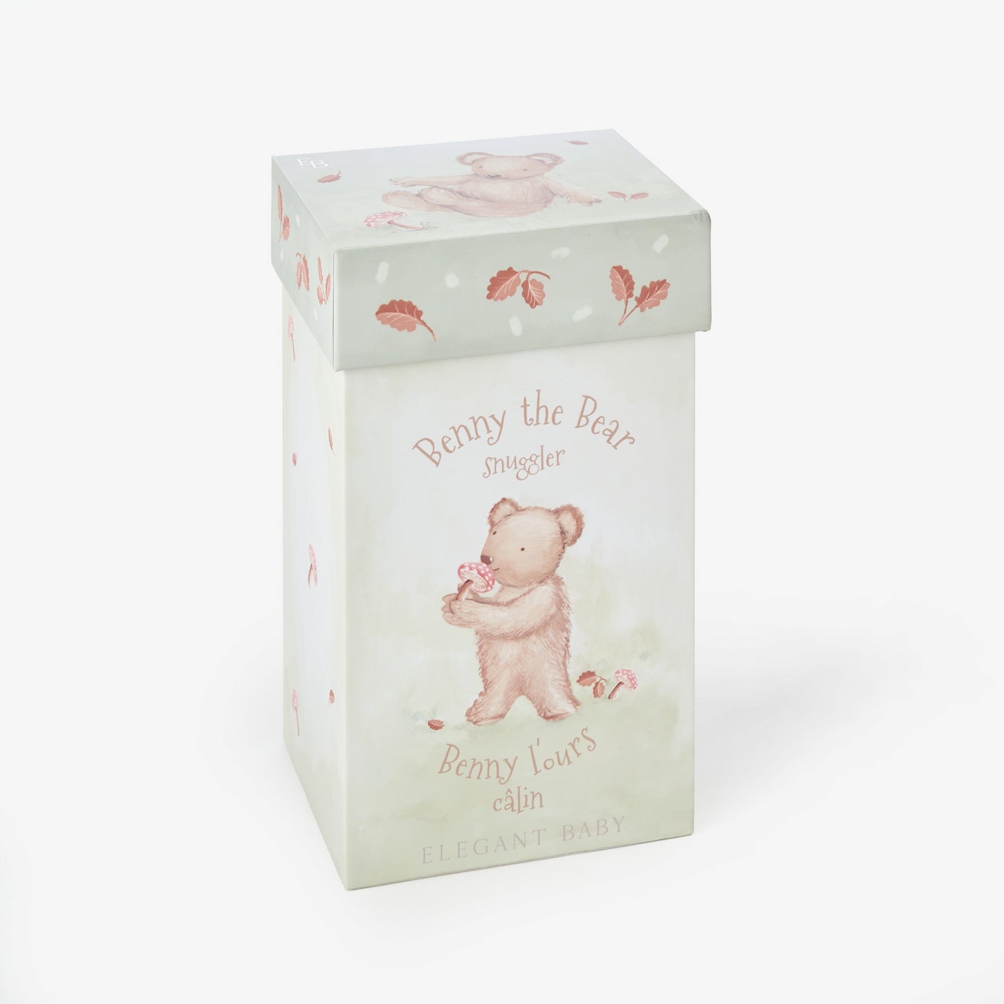 Bear Snuggler Plush Security Blanket W/ Gift Box