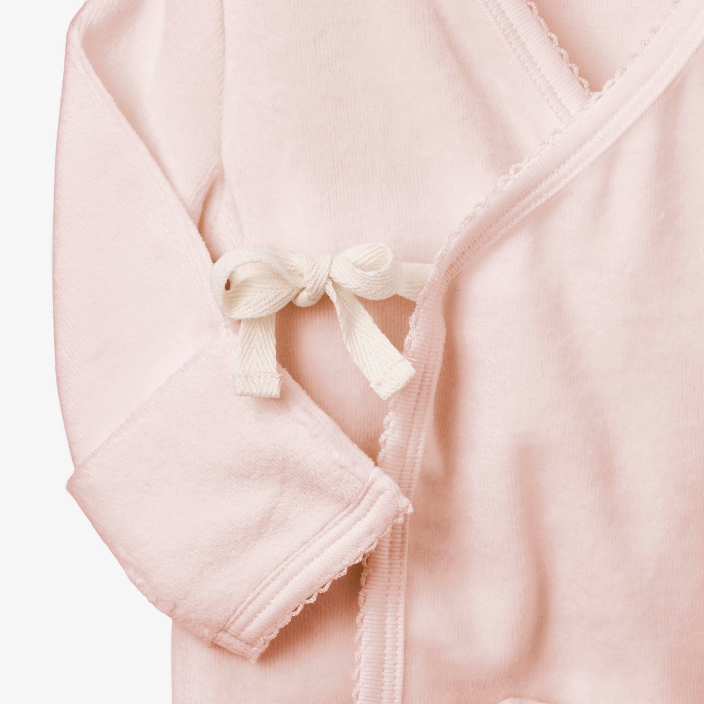 Blush Velour Layette Set