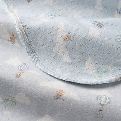Up & Away Organic Double Layer Swaddle Blanket
