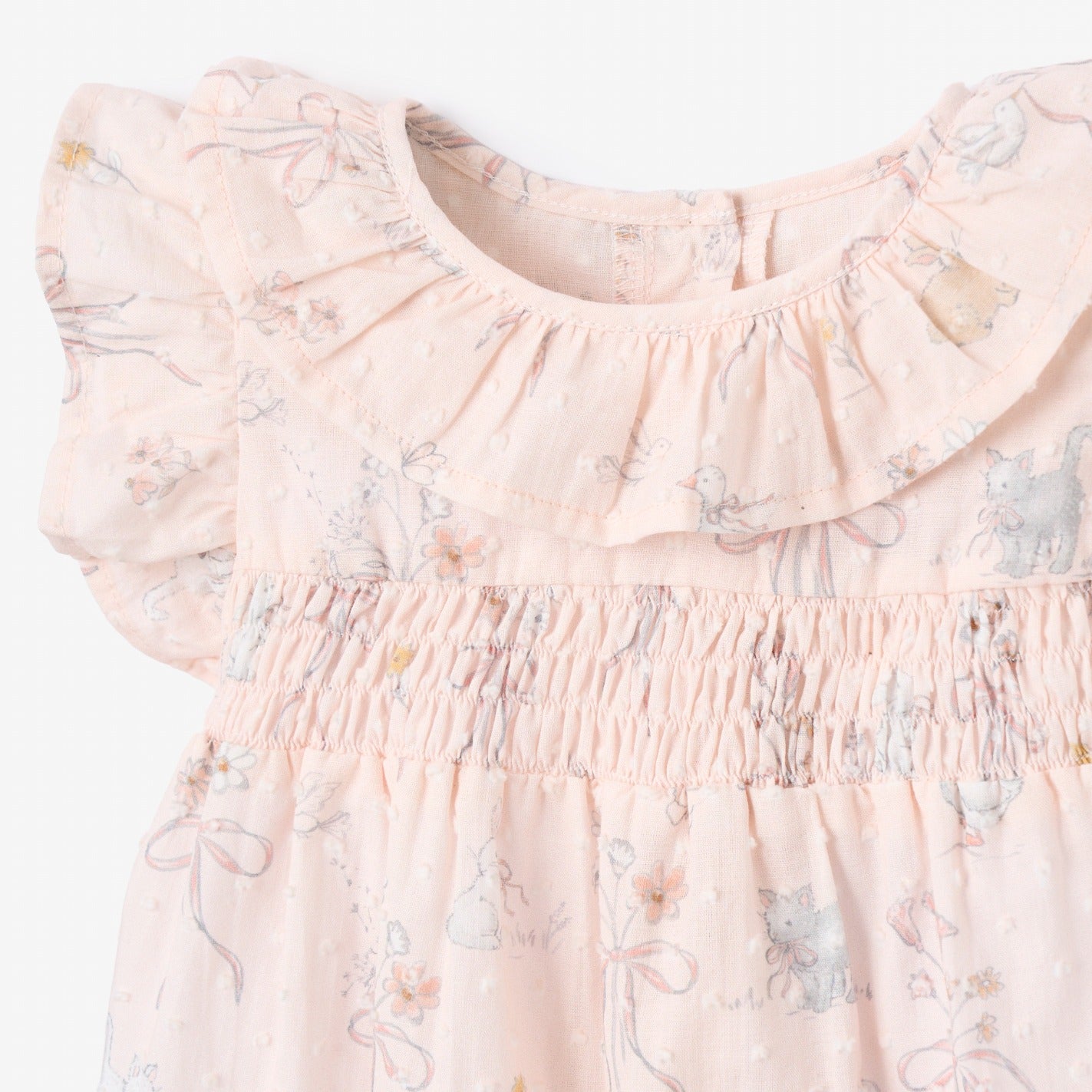 Fleur de Provence Smocked Bubble