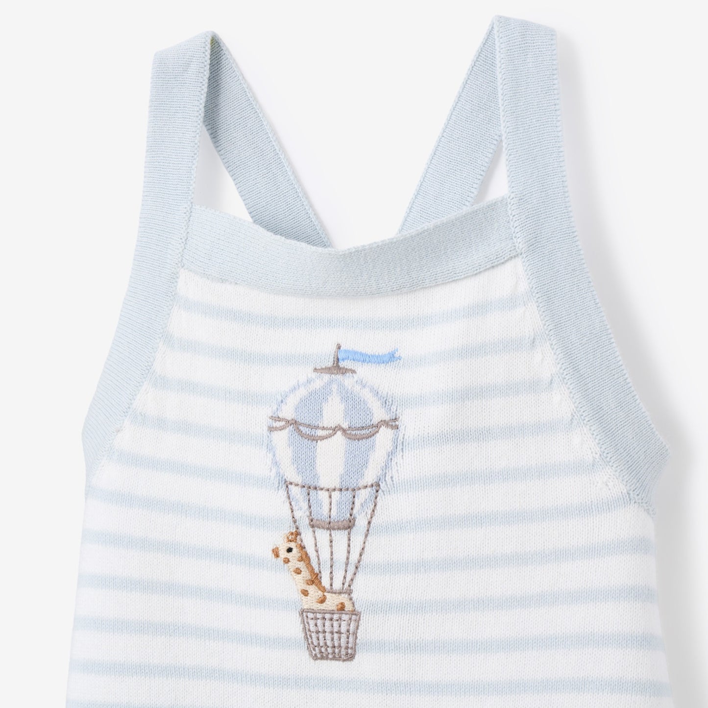 Up & Away Stripe Knit Overall