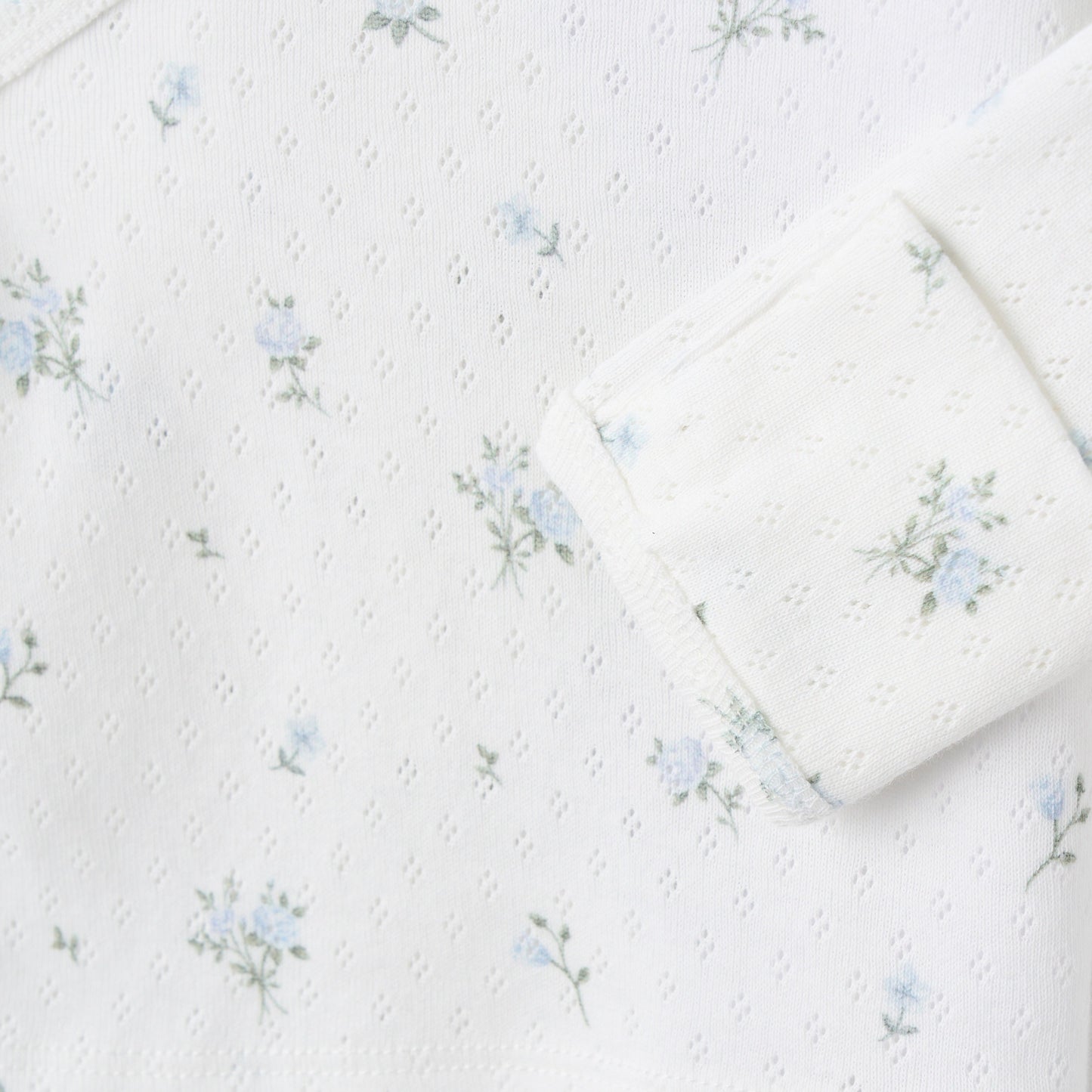 English Rose Organic Cotton 3Pc Layette Set