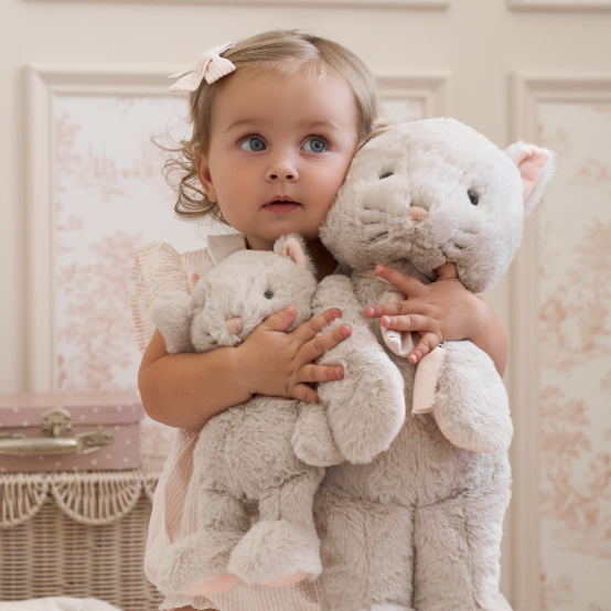 Kitty Bedtime Huggies Plush Toy with Blanket