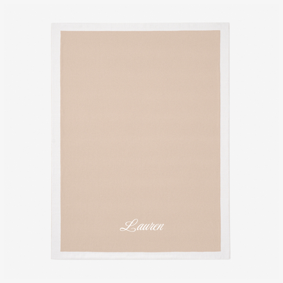 Camel Cashmere Baby Blanket