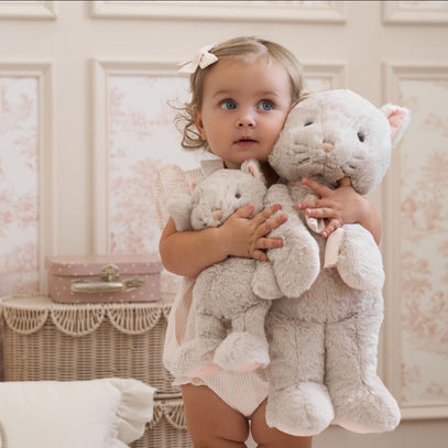 Kitty Bedtime Huggies Plush Toy with Blanket