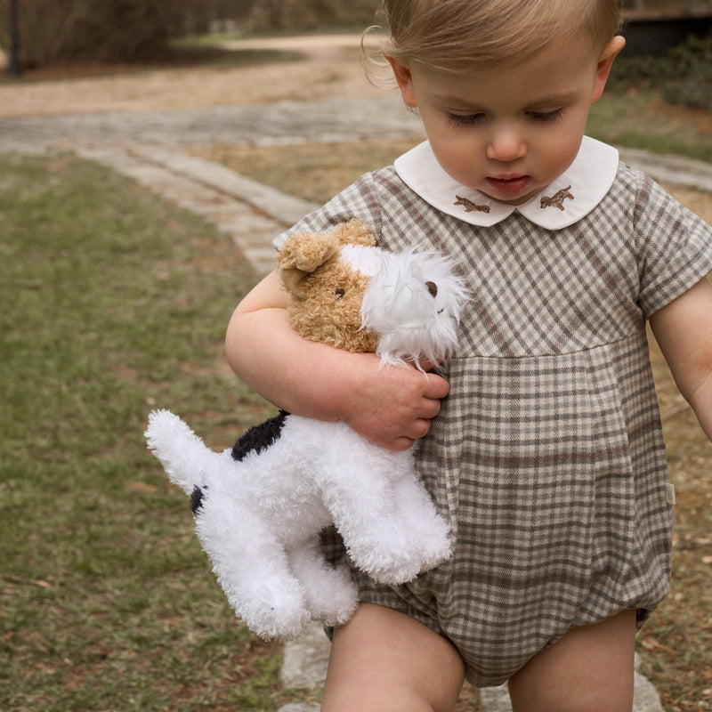 Fox Terrier Plush Stuffed Toy