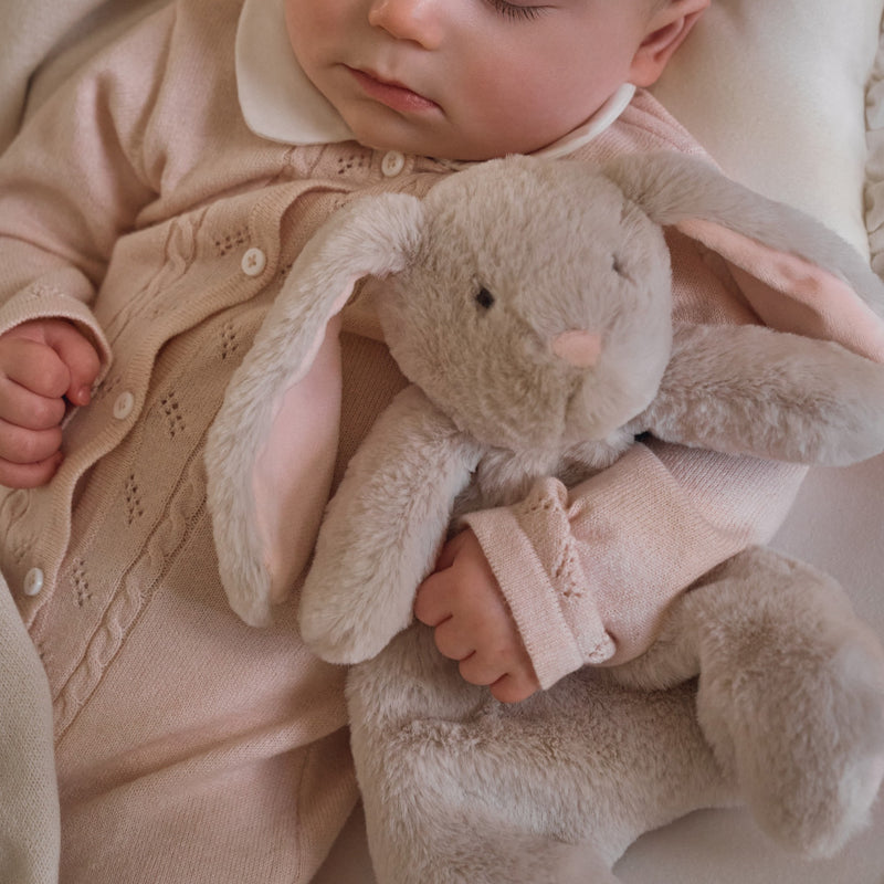 Annabelle Bunny Snuggler Plush Security Blanket w/ Gift Box