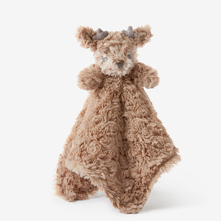 Swirl Fawn Baby Security Blanket