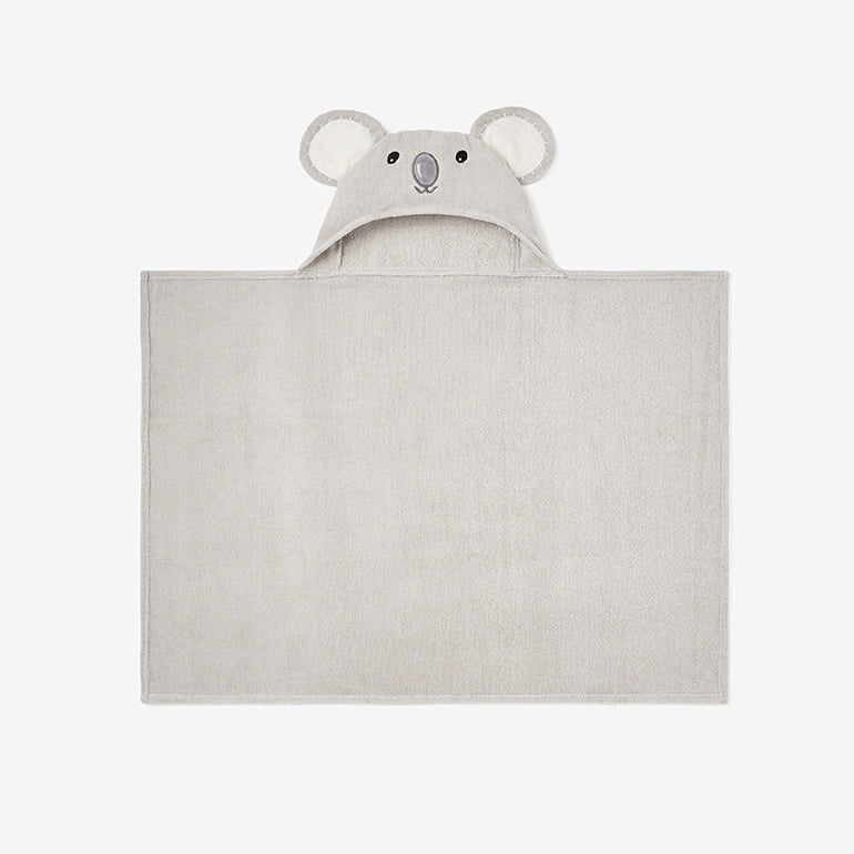 Koala Hooded Baby Bath Wrap