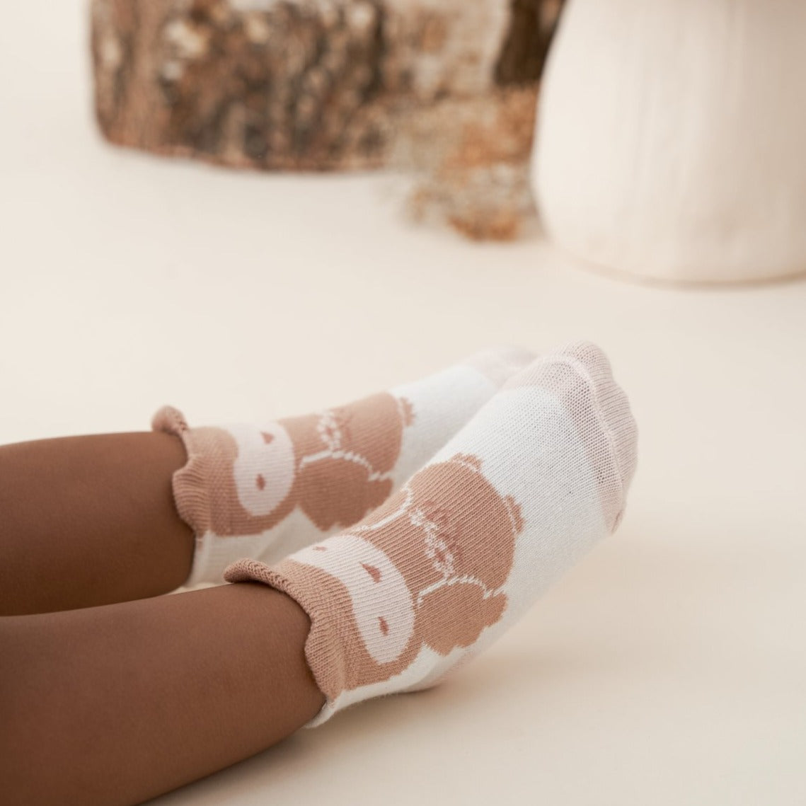 Owl Non Slip Baby Sock Set 3pk