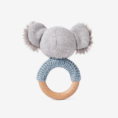 Koala Wooden Baby Rattle