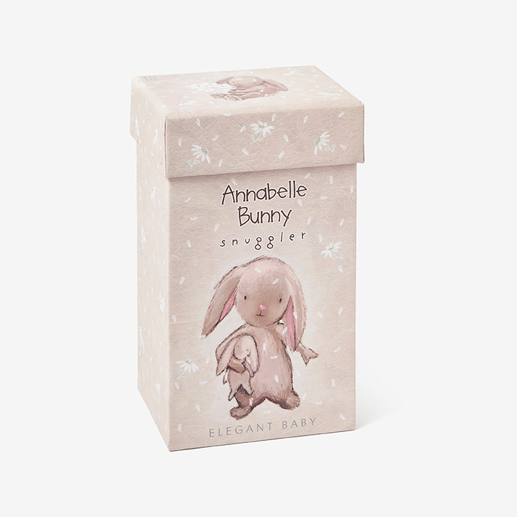 Bunny Snuggler Plush Security Blanket w/ Gift Box