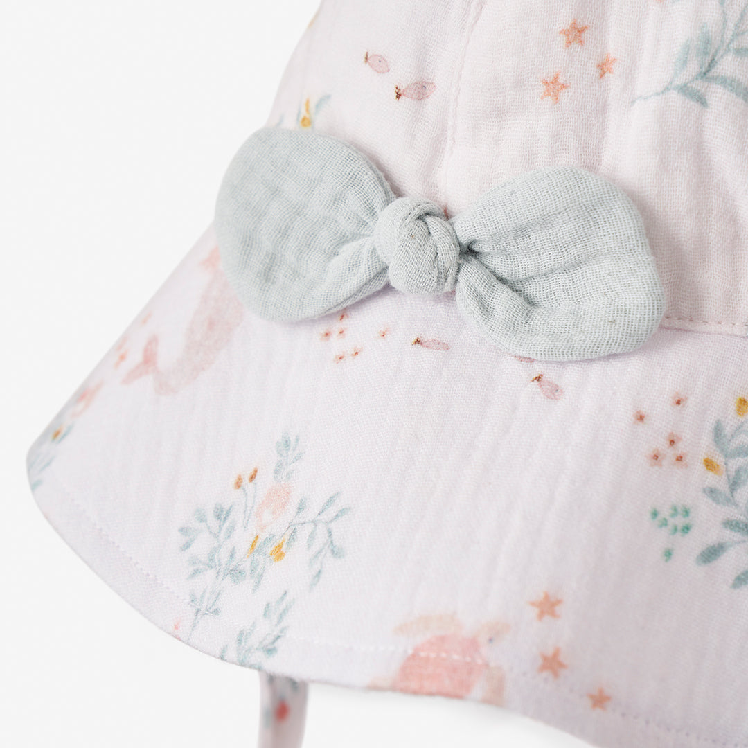 Sea Magic Organic Muslin Sunhat + Bloomer Set