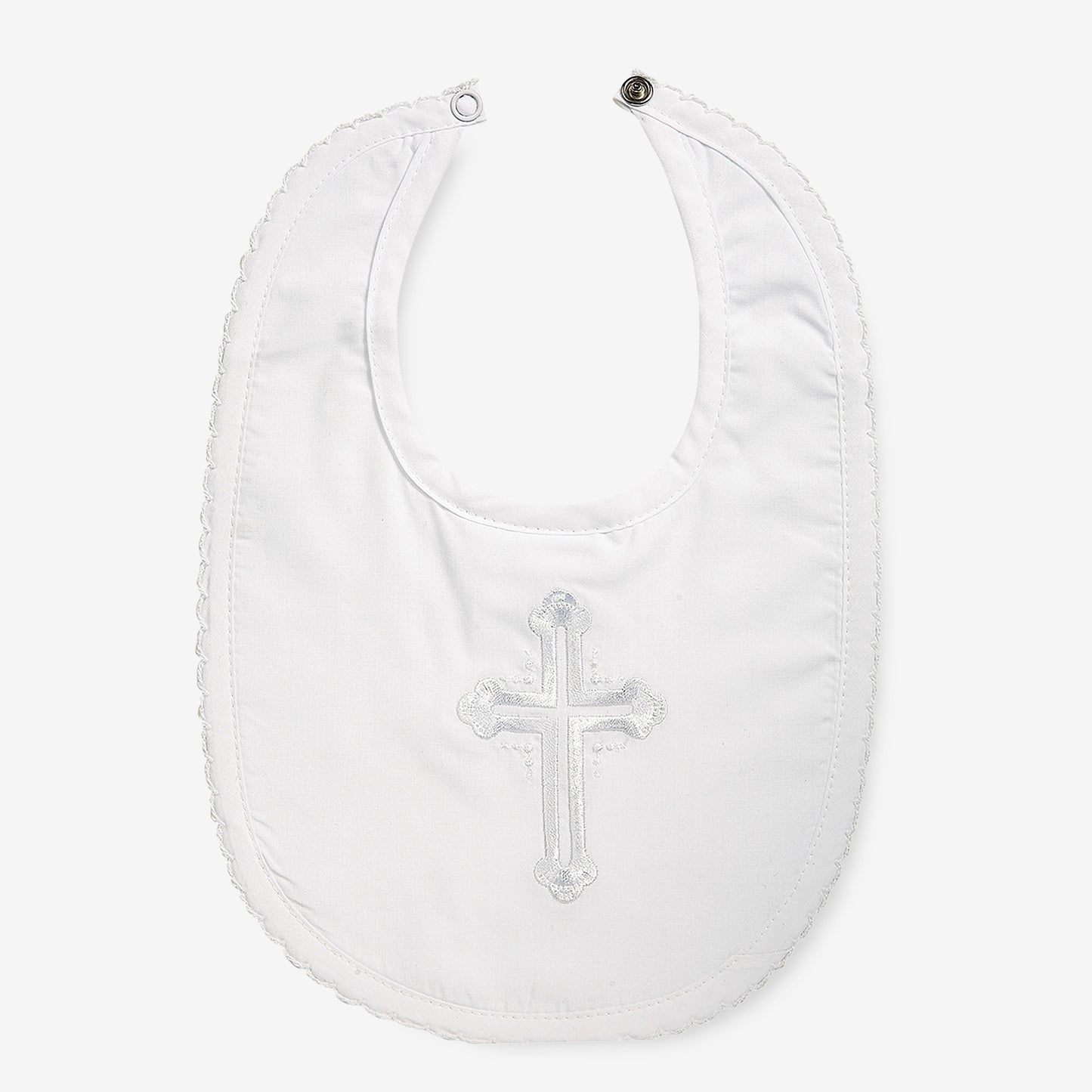 Baby Boy Christening Bib