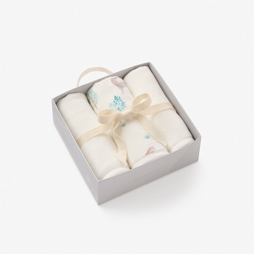 Luxury Baby Bath Toys, Bath Wraps, Washcloth Elegant Baby