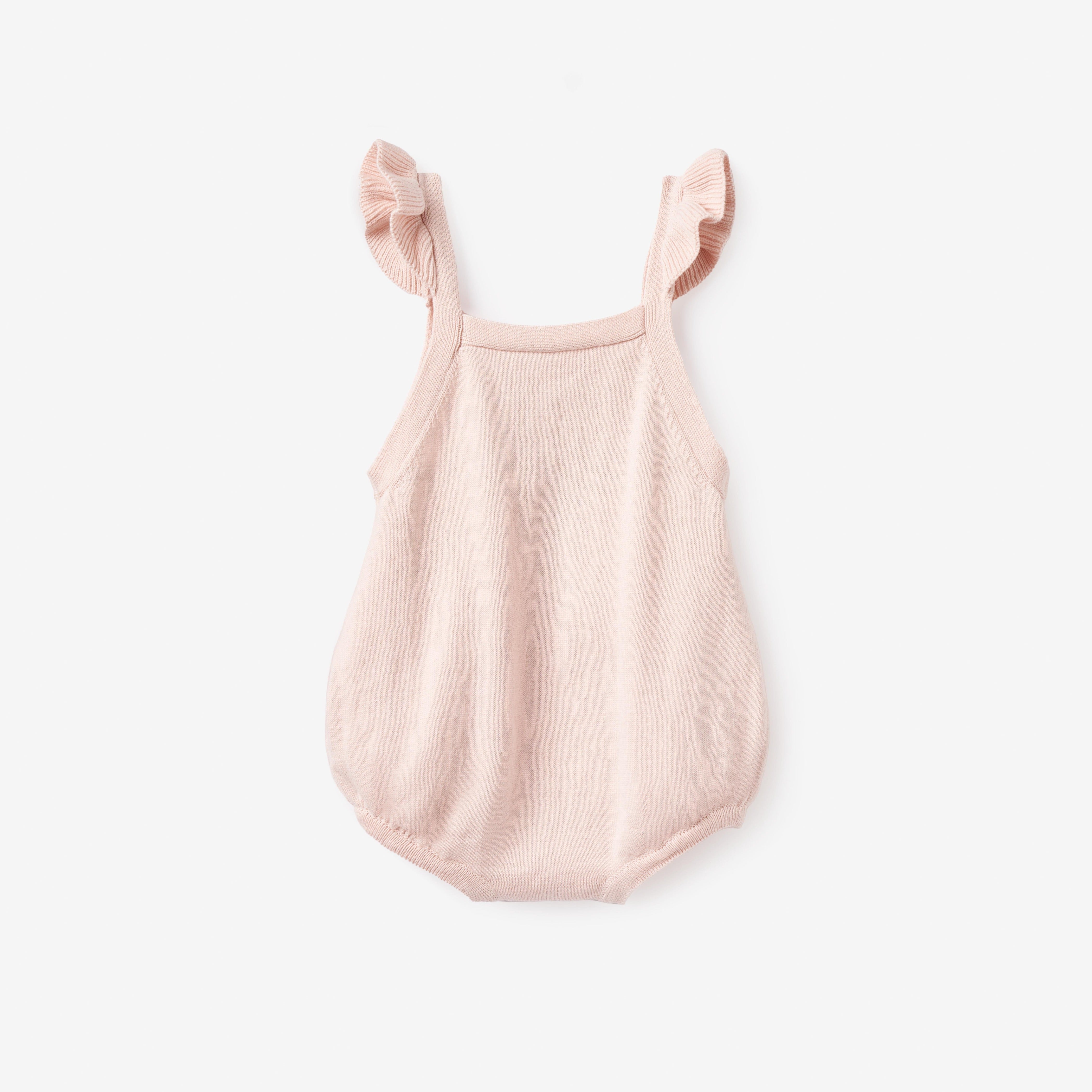 Flutter sleeve romper baby best sale