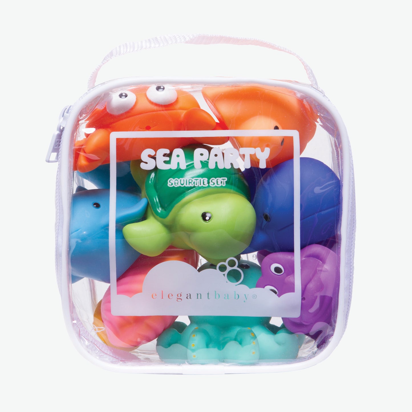 Sea Party Squirtie Baby Bath Toys