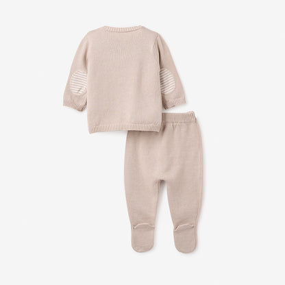 Fox Sweater & Footed Pant Set